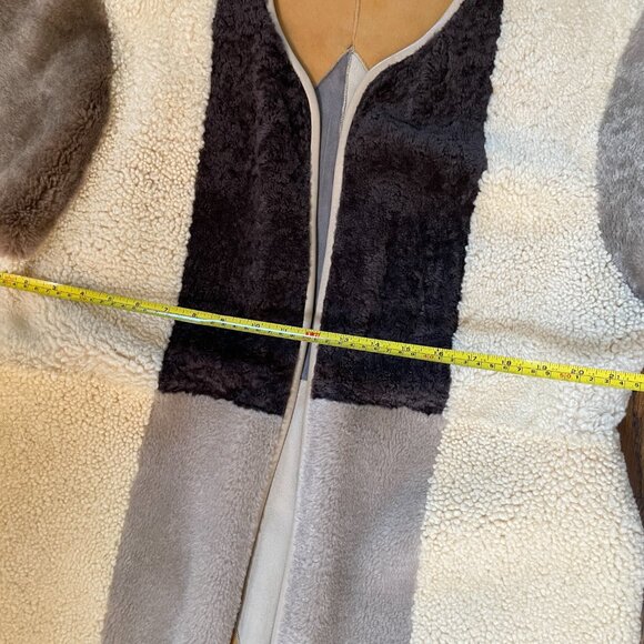 Milena Silvano long patchwork jacket - Picture 5 of 7